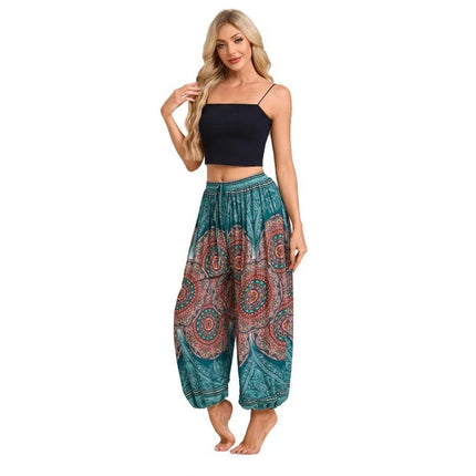 Harem Pants Women Boho High Waist Yoga Pants - Harem Pants - UXST - Mad Fly Essentials