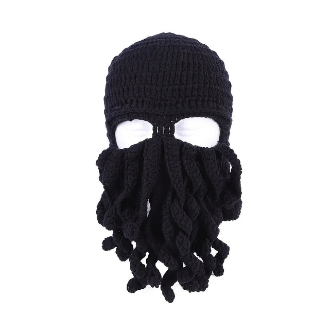 Hat Octopus Beanies Solid Woolen Headgear - Hat - PangKE - Mad Fly Essentials