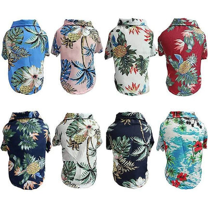 Hawaiian Dog Summer Beach Pet Hoodies - Mad Fly Essentials