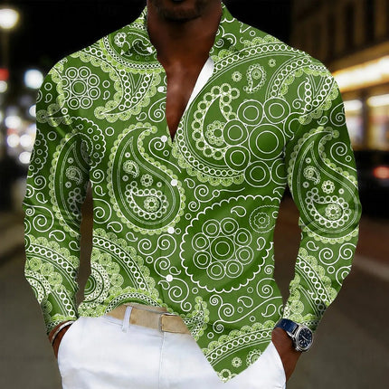 Hawaiian Shirt Men 3D Luxury Long Shirt - Hawaiian Shirt - TrendSetter - Mad Fly Essentials