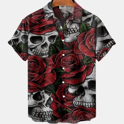 Hawaiian Shirt Men Animal Octopus Short Party Shirt - Hawaiian Shirt - Owlstream - Mad Fly Essentials