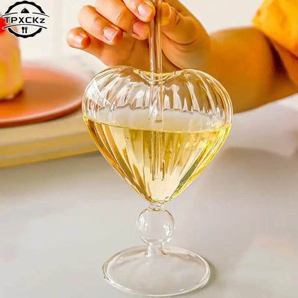 Heart Love Shaped Couple Glass Mug Gifts Decor - Gifts Decor - Light Magic - Mad Fly Essentials