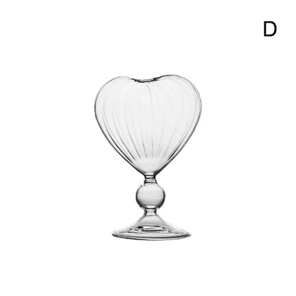 Heart Love Shaped Couple Glass Mug Gifts Decor - Gifts Decor - Light Magic - Mad Fly Essentials