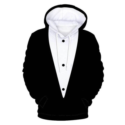 Heatboywade Boys Realistic Tie 3D Hoodies - Hoodies - heatboywade - Mad Fly Essentials