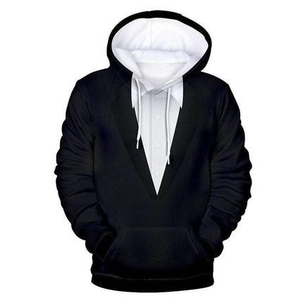 Heatboywade Boys Realistic Tie 3D Hoodies - Hoodies - heatboywade - Mad Fly Essentials