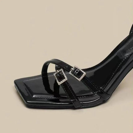 High Heels Women Red Black Gladiator Pump Heels - High Heels - JAYHW - Mad Fly Essentials