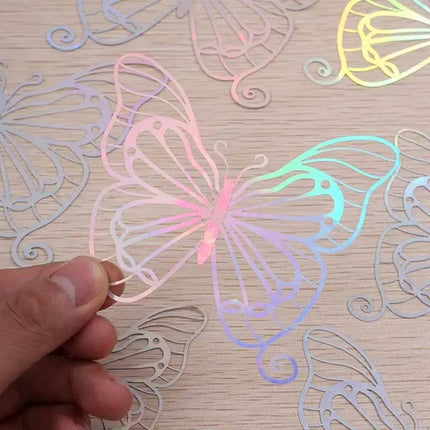 Hollow Butterfly 3D Wall Sticker - 3D Wall Sticker - Preferred diy clock - Mad Fly Essentials