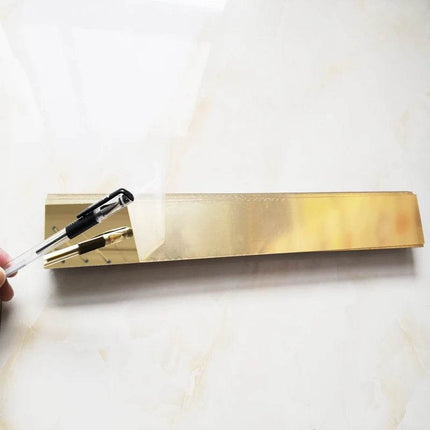 Home 20pc Rectangular Line Mirror 3D Wall Sticker - 3D Wall Sticker - Colorful Life - Mad Fly Essentials