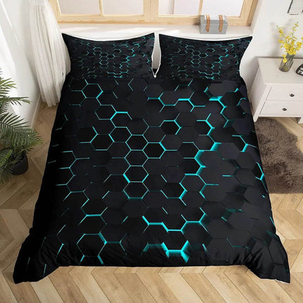 Home 3D Optical Illusion Bedding Duvet Set - Duvet Set - Custom Sheets - Mad Fly Essentials
