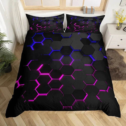 Home 3D Optical Illusion Bedding Duvet Set - Duvet Set - Custom Sheets - Mad Fly Essentials