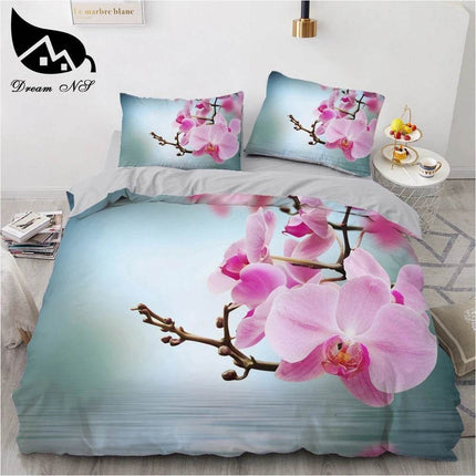 Home Black Red Rose Floral Duvet Set - Duvet Set - Sofa Design Labs - Mad Fly Essentials