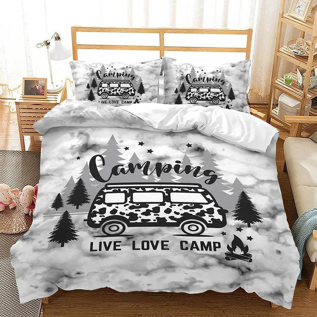 Home Camper 3D Bedding Duvet Set - Mad Fly Essentials