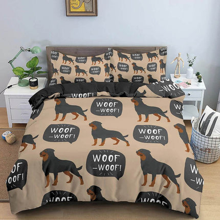 Home Dachshund Dog Animal Bedding Duvet Set - Duvet Set - Animal Unicorn - Mad Fly Essentials
