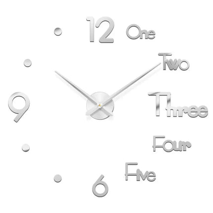 Home Decor Large DIY 3D Modern Wall Clock Decor - Home Decor - Preciser - Mad Fly Essentials