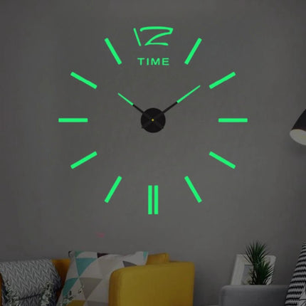 Home Decor Large DIY 3D Modern Wall Clock Decor - Home Decor - Preciser - Mad Fly Essentials