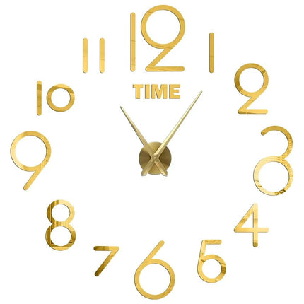 Home Decor Large DIY 3D Modern Wall Clock Decor - Home Decor - Preciser - Mad Fly Essentials