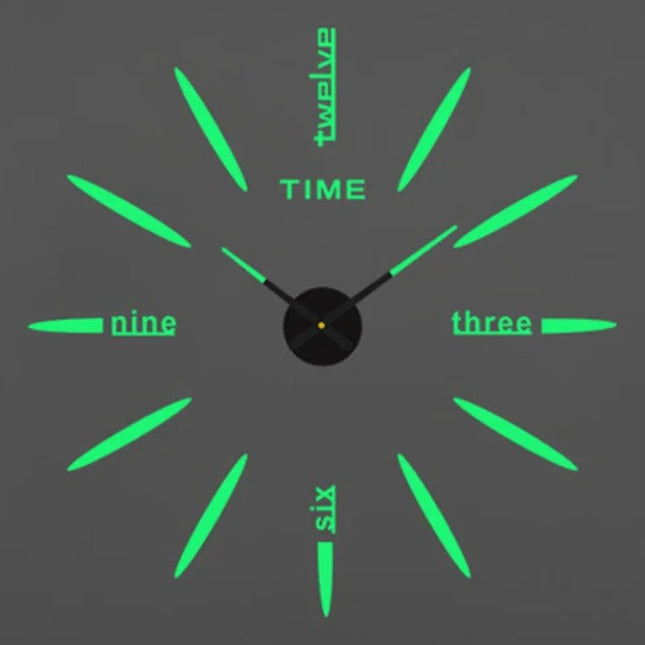 Home Decor Large DIY 3D Modern Wall Clock Decor - Home Decor - Preciser - Mad Fly Essentials