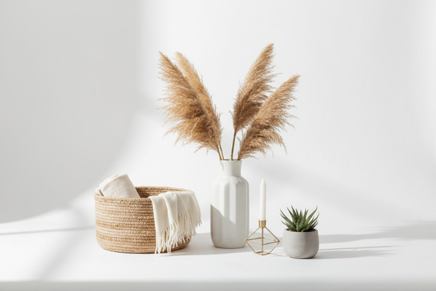 home decor with a white background