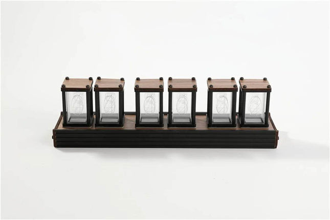 Home Desktop Nixie Glow Tube Digital RGB Alarm Clock - Alarm Clock - Luminova - Mad Fly Essentials