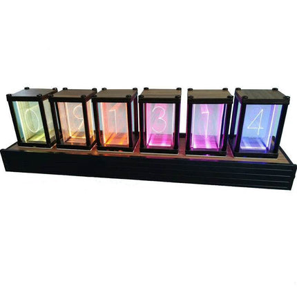 Glow Tube Digital RGB Alarm Clock - Mad Fly Essentials