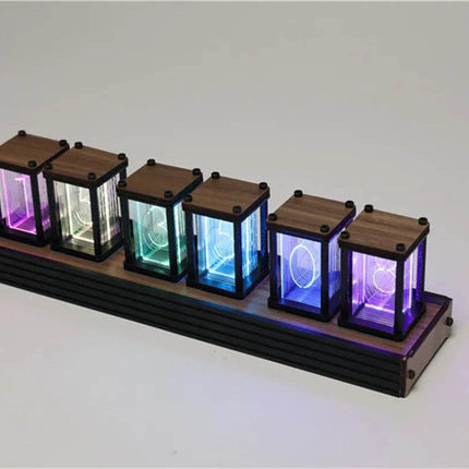 Home Desktop Nixie Glow Tube Digital RGB Alarm Clock - Alarm Clock - Luminova - Mad Fly Essentials