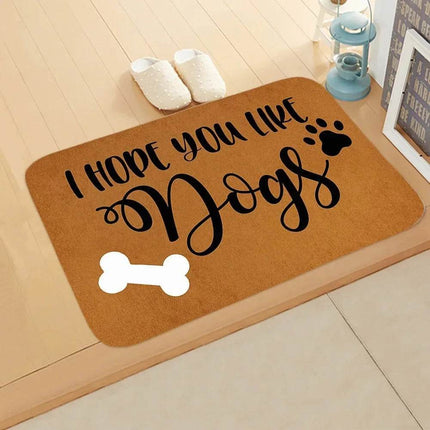 Home Dog Animal Entrance Floor Doormat - Doormat - Retro Rugs - Mad Fly Essentials