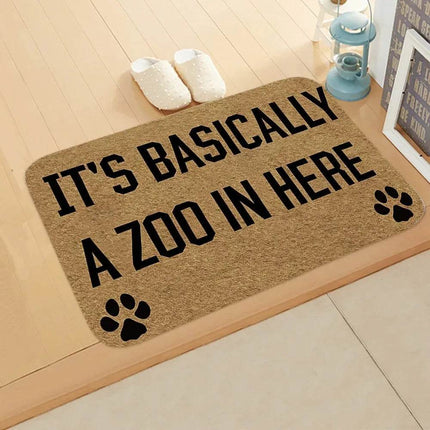 Home Dog Animal Entrance Floor Doormat - Doormat - Retro Rugs - Mad Fly Essentials