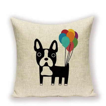 Home Dog Dachshund 45X45cm Pillowcase Sofa Throw Pillow - Throw Pillow - Wandering Tribe - Mad Fly Essentials