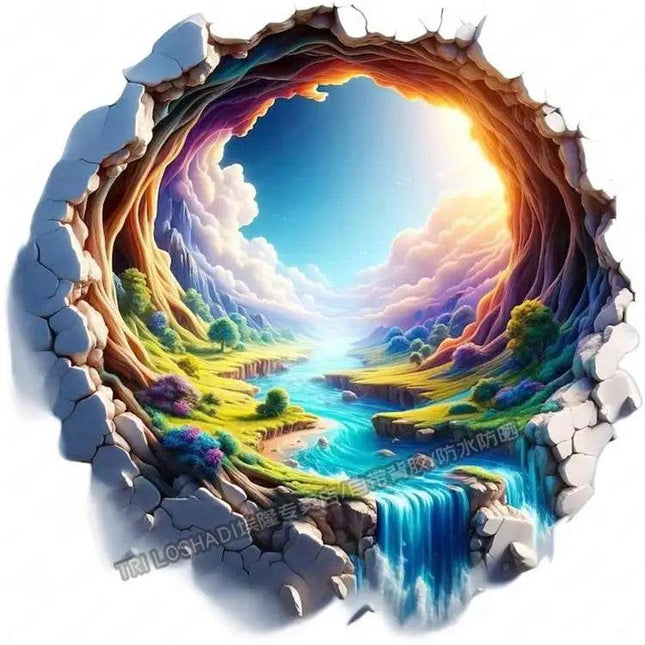 Home Effect Bedroom 3D Wall Sticker - 3D Wall Sticker - Preciser - Mad Fly Essentials