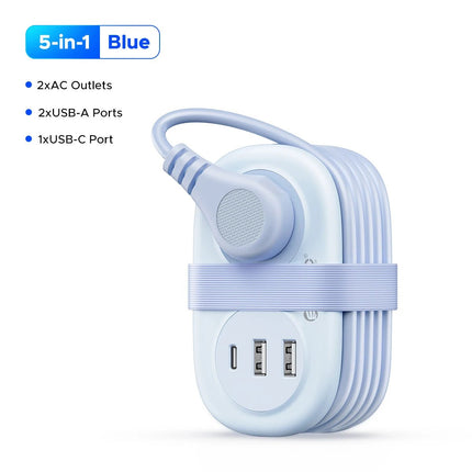 Home Electronics Multitap Electrical Power Strip 2USB Extension - Home Electronics - Wenjie Brother - Mad Fly Essentials
