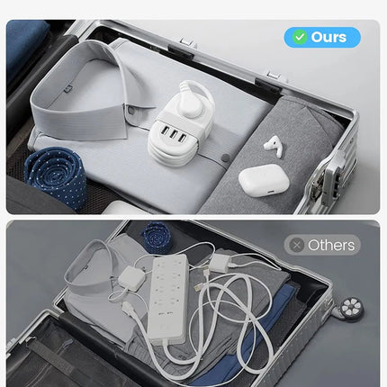 Home Electronics Multitap Electrical Power Strip 2USB Extension - Home Electronics - Wenjie Brother - Mad Fly Essentials