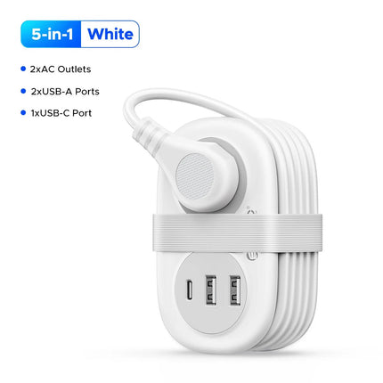 Home Electronics Multitap Electrical Power Strip 2USB Extension - Home Electronics - Wenjie Brother - Mad Fly Essentials