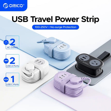 Home Electronics Multitap Electrical Power Strip 2USB Extension - Home Electronics - Wenjie Brother - Mad Fly Essentials