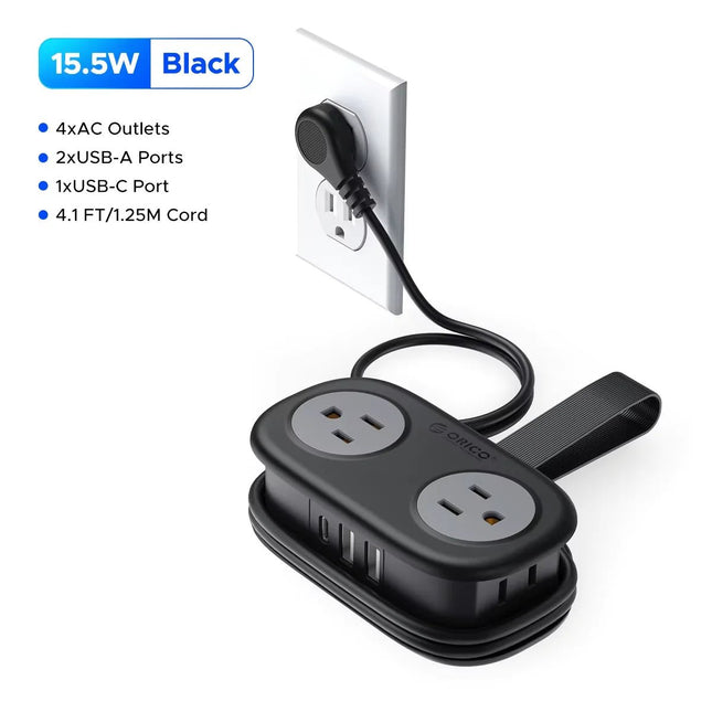Home Electronics Multitap Electrical Power Strip 2USB Extension - Home Electronics - Wenjie Brother - Mad Fly Essentials