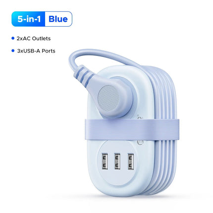 Home Electronics Multitap Electrical Power Strip 2USB Extension - Home Electronics - Wenjie Brother - Mad Fly Essentials