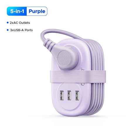 Home Electronics Multitap Electrical Power Strip 2USB Extension - Home Electronics - Wenjie Brother - Mad Fly Essentials