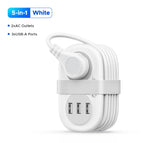 2AC 3USB  WH