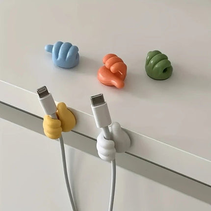 Home Electronics Wall Hook Cable Management Thumbs Up Clips - Home Electronics - Harko - Mad Fly Essentials