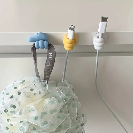 Home Electronics Wall Hook Cable Management Thumbs Up Clips - Home Electronics - Harko - Mad Fly Essentials