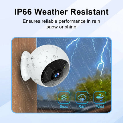 Home Essentials 2k 5MP Wireless AI Security Cam - Home Essentials - ANBIUX - Mad Fly Essentials