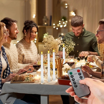 Home Essentials Flickering Wedding LED Candle Light - Home Essentials - Kitchen Essentials - Mad Fly Essentials