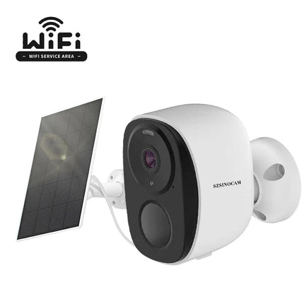 Home Essentials Solar 7800mAh Surveillance AI Detection Camera - Home Essentials - ANBIUX - Mad Fly Essentials