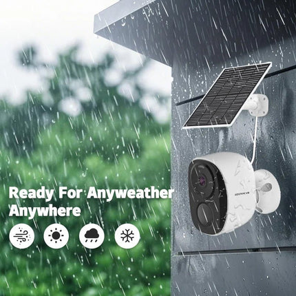 Home Essentials Solar 7800mAh Surveillance AI Detection Camera - Home Essentials - ANBIUX - Mad Fly Essentials