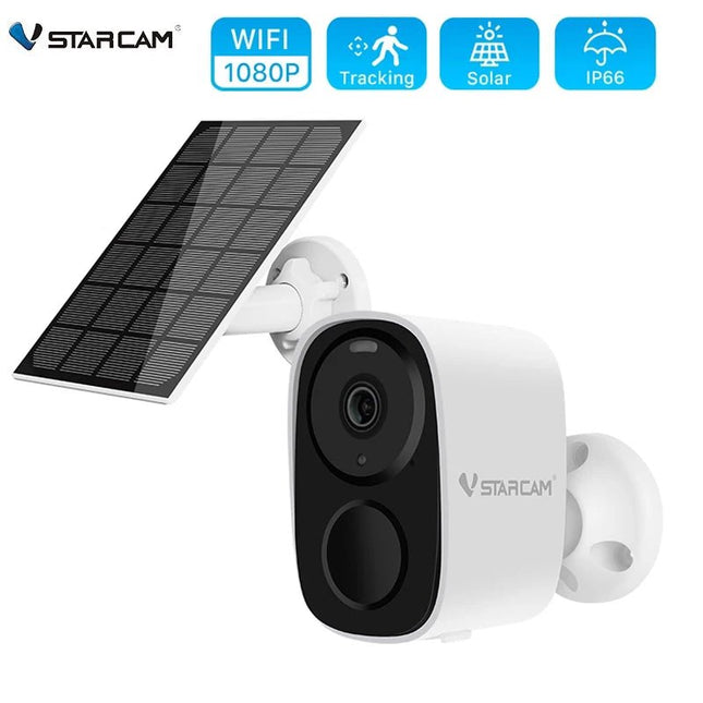 Home Essentials Solar 7800mAh Surveillance AI Detection Camera - Home Essentials - ANBIUX - Mad Fly Essentials