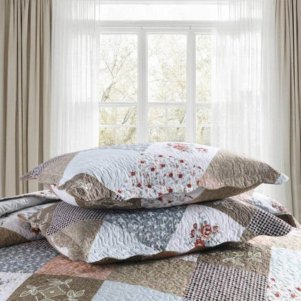 Home Floral 3piece Quilt Duvet Set - Duvet Set - MOCCSOCC - Mad Fly Essentials