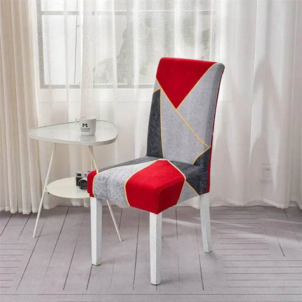 Home Geometric Dining Elastic Chair Slipcover - Slipcover - Housmife - Mad Fly Essentials