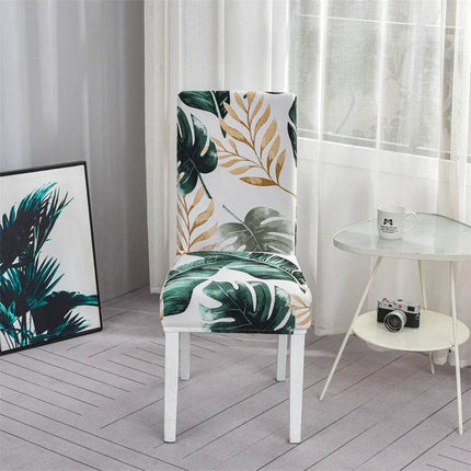 Home Geometric Dining Elastic Chair Slipcover - Slipcover - Housmife - Mad Fly Essentials