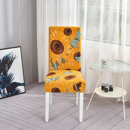 Home Geometric Dining Elastic Chair Slipcover - Slipcover - Housmife - Mad Fly Essentials