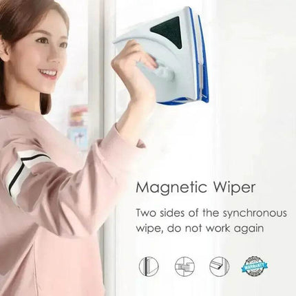 Home Magnetic Window Cleaner Brush Cleaning Hacks - Cleaning Hacks - Warm like home - Mad Fly Essentials