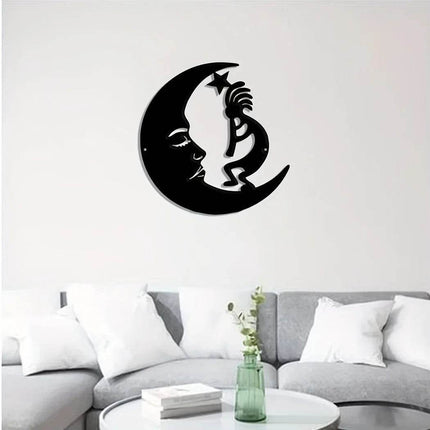 Home Moon Fairy Modern Art Wall Decor - Mad Fly Essentials